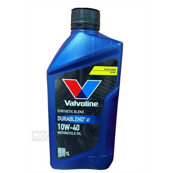 Valvoline 10W40 Durablend 4T (MET Vultuit) 1ltr