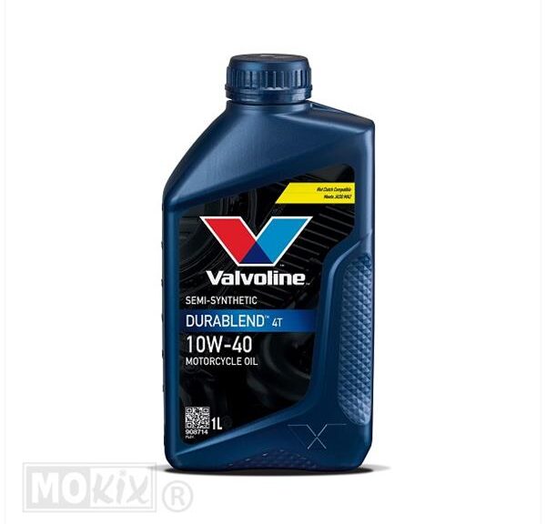 Valvoline 10W40 Durablend 4T (MET Vultuit) 1ltr