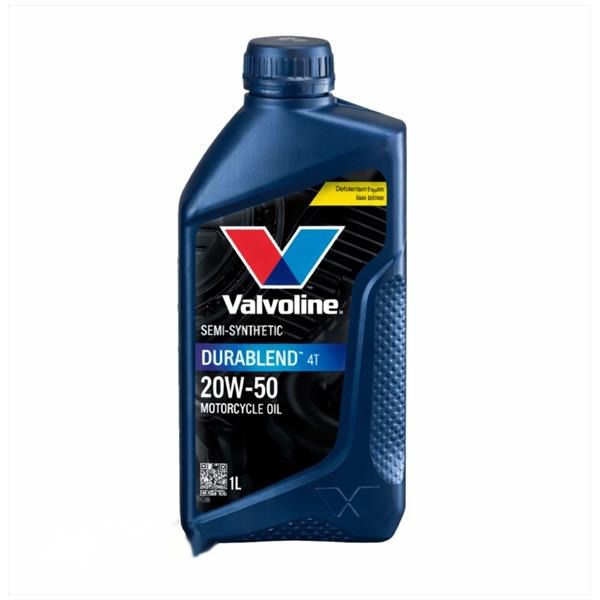 Valvoline 20W50 Durablend 4T (MET Vultuit) 1ltr