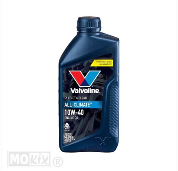 Valvoline 10W40 ALL Climate 4T Olie 1Lt