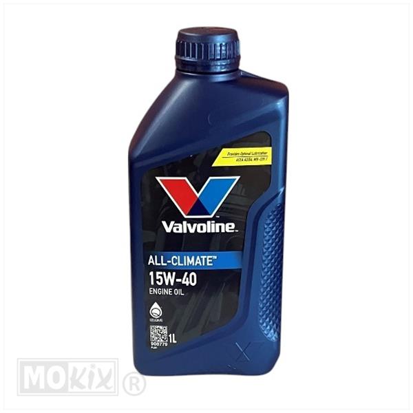 Valvoline 15W40 ALL Climate Olie 4T 1Lt