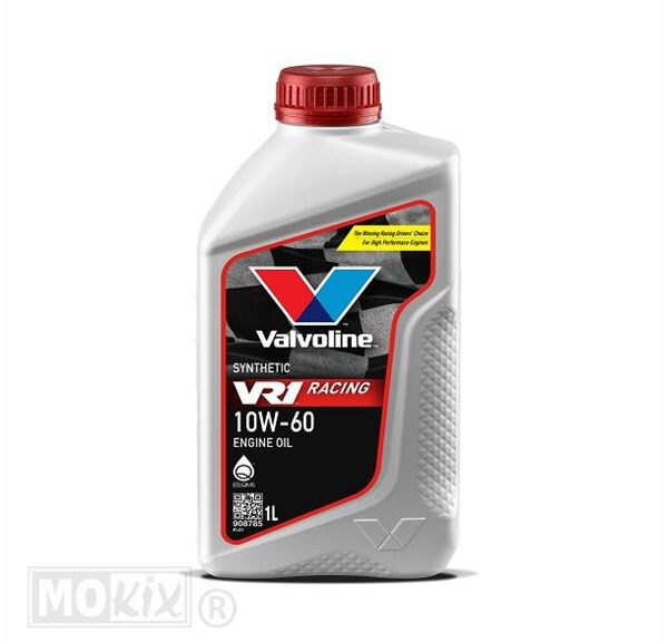 Valvoline 10W60 VR1 Racing 4T Olie 1Lt