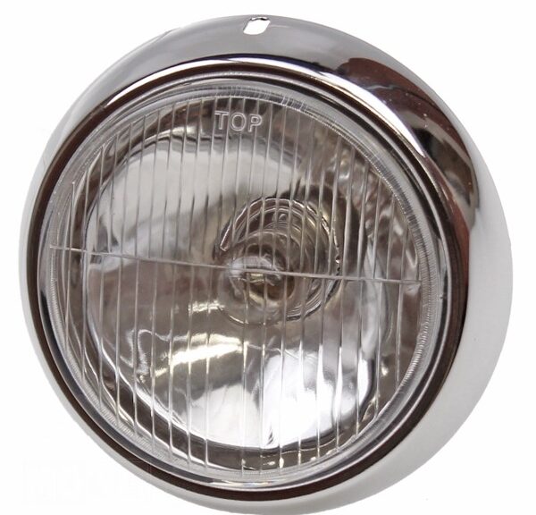 Koplamp Puch MS/MV Inbouw SET Chroom