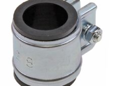 Uitlaatklem Bocht UNI 28mm MET Rubber UNI Sachs - Silex