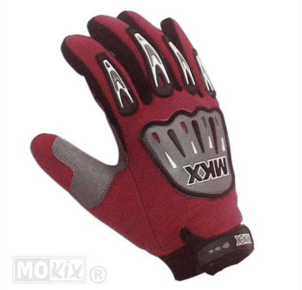 Handschoenen Cross Mokix    S Rood - MKX