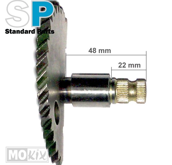 Kickstarter-AS China 4T GY6 50cc 48-22 SP