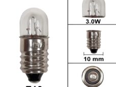 Lamp E10 6V 3.0W (1)