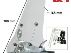 Windscherm Piaggio Vespa LX 50-125 KXM H700