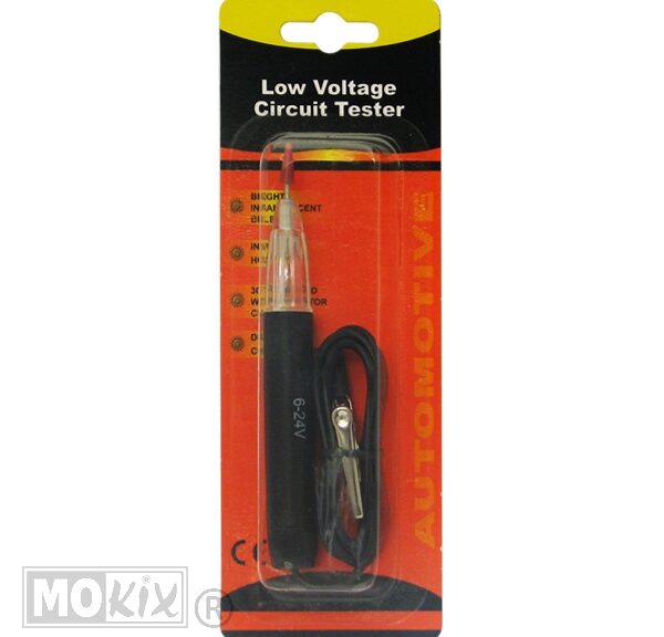 Spanningzoeker 6-24V MET Draad (Prik) PVC - TTOOLZ