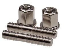 Uitlaat Tapeind SET UNI M6x32 Compleet (2) SP