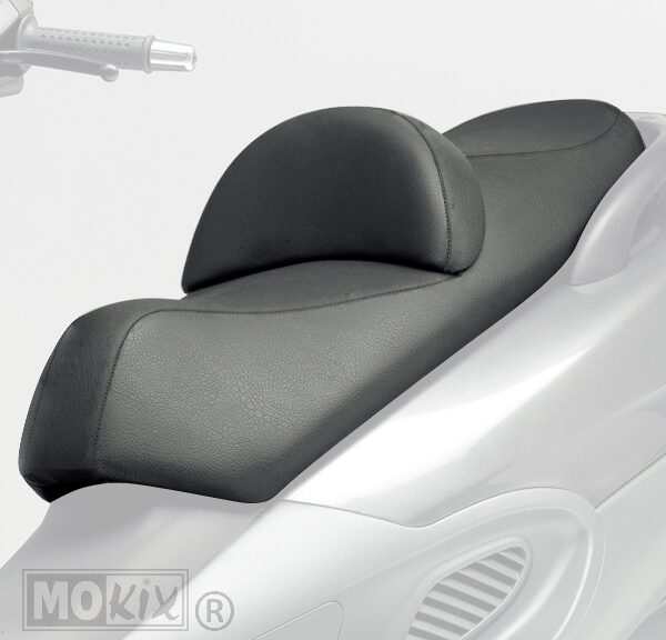 Buddy DEK Piaggio X9 Zwart MKX