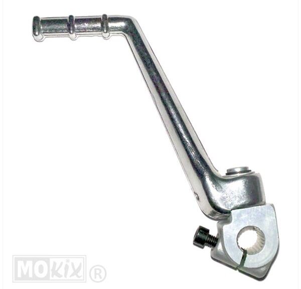 Kickstarter Derbi Senda-R Staal Zilver