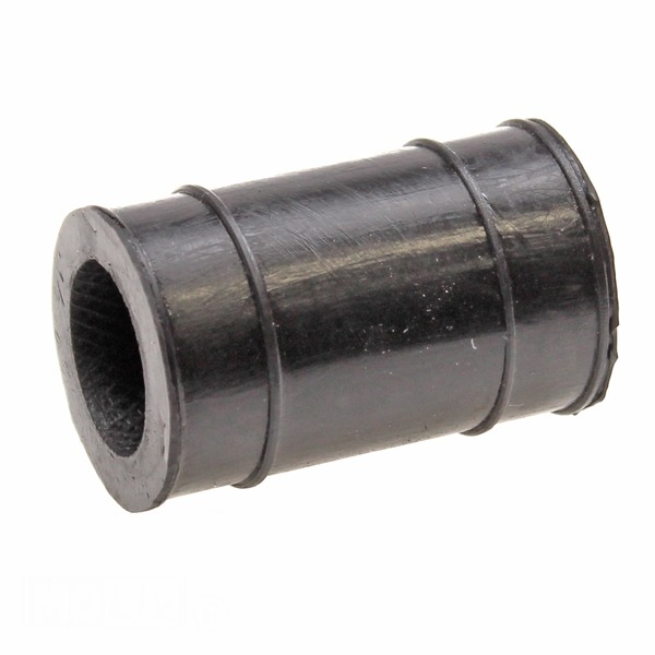 Uitlaatrubber UNI 22mm Zwart