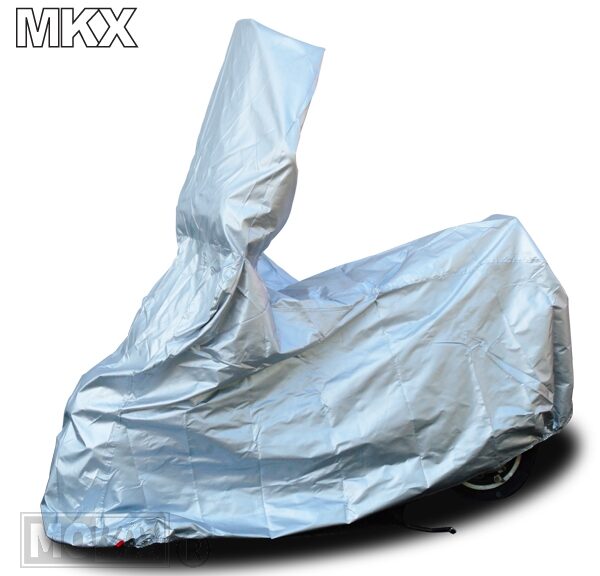 Scooter Hoes MKX Grijs (Windscherm) PVC 190x65x200
