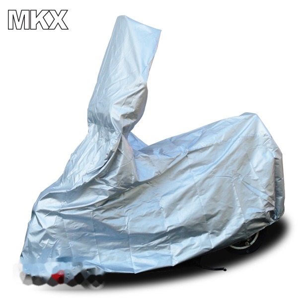 Scooter Hoes MKX Grijs (Windscherm) PVC 190x65x200