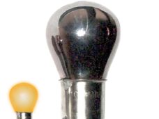 Lamp BA15S 12V 21W Mirror (Orange) Elec (1)