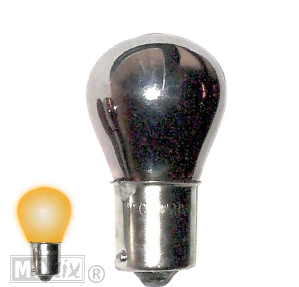 Lamp BA15S 12V 21W Mirror (Orange) Elec (1)