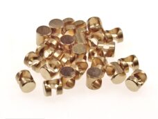 Insteeknippel 8x  9mm MET Sleuf 25stuks