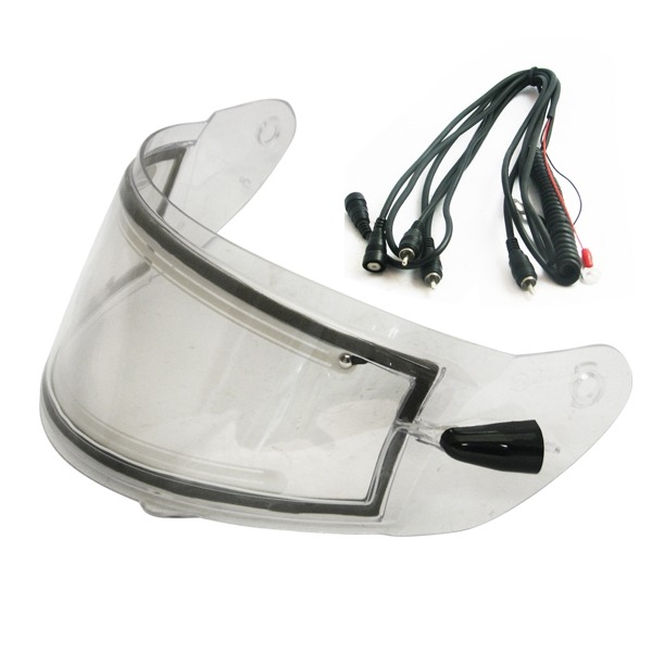 Vizier Raptor Dubbel Elektrische Ontwasemer - MT Helmets