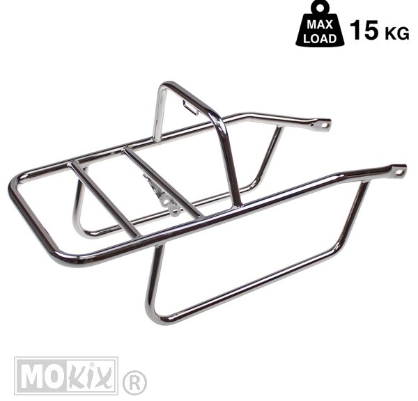 Portaequipajes trasero Zundapp Ot <76 (517) Cromado Supertec"