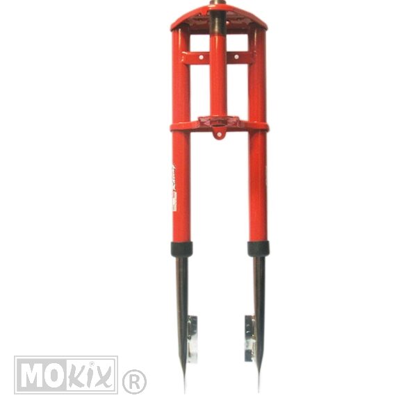 Voorvork Puch Maxi N Model Geen Slot Rood EBR