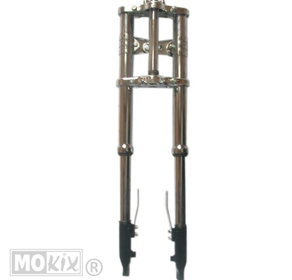 Voorvork Peugeot 103/MBK Chroom EBR