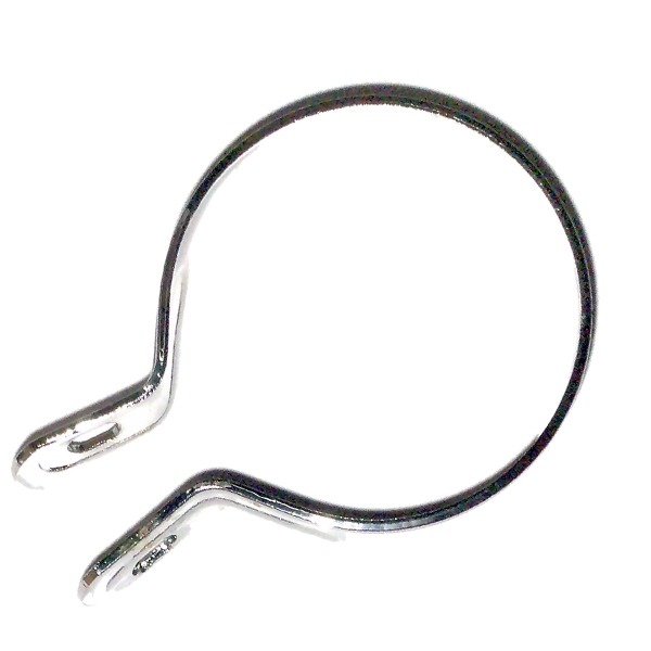 Uitlaatklem UNI Rond 60mm Chroom (1)