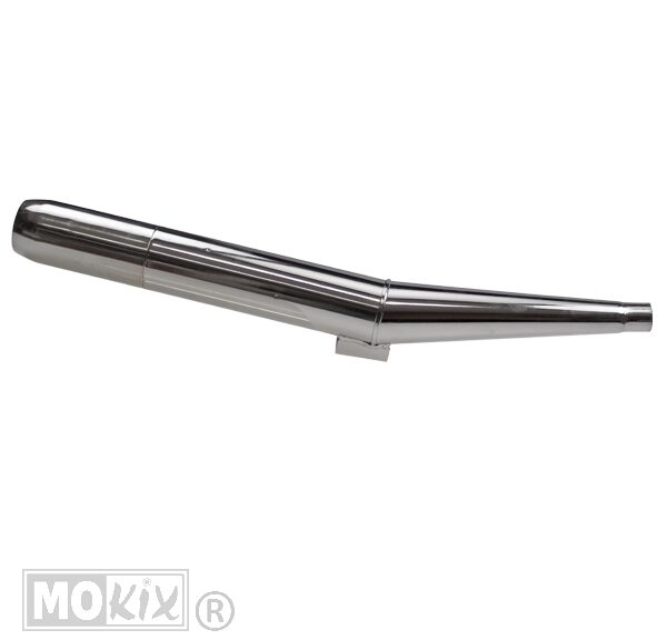 Uitlaat Kreidler 6.3 MET Knik 28mm Chroom