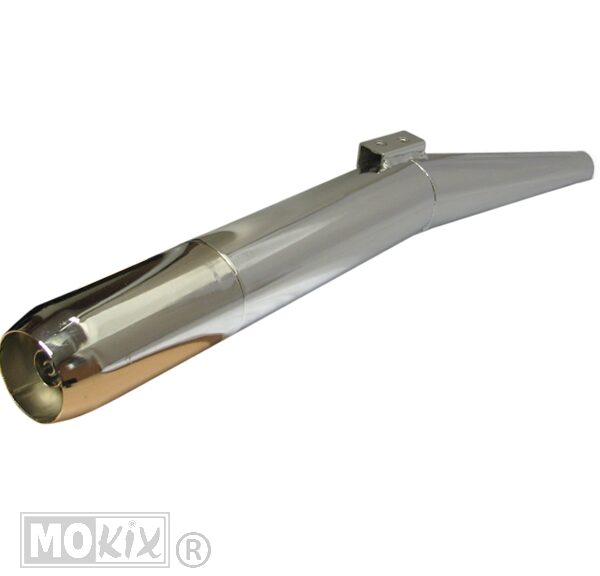 Uitlaat Kreidler 6.3 MET Knik 32mm Chroom