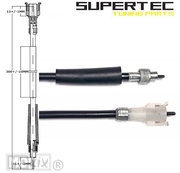 Kabeltacho Piaggio ZIP 2000 / ZIP 4T Supertec