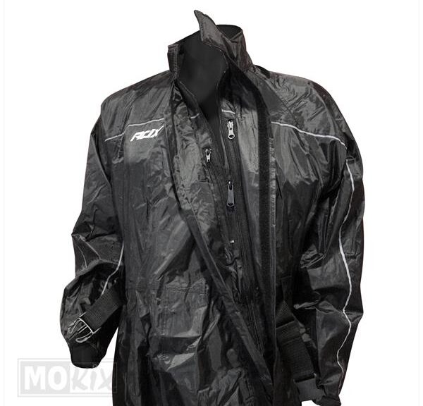 Regen-Overal Zwart Large - ADX