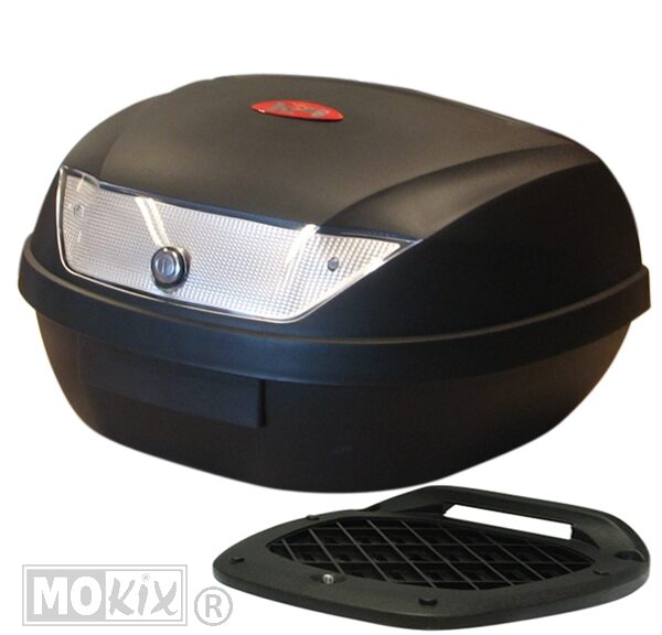 Topkoffer KXM WR 51L Zwart 59.5x44x31.5cm