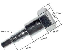 Bout Zijstandaard Derbi Senda-R >2000 (1) - Supertec