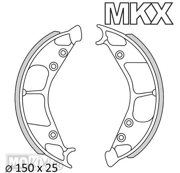 Remschoen-SET Sachs 149.5 X 25mm MKX