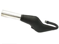 Mobylette MBK Cobra Udstødning Sort/ALU - Jamarcol