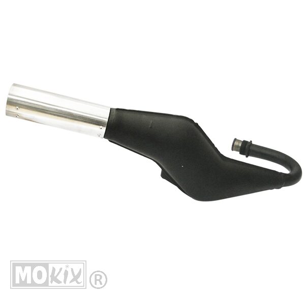 Uitlaat Mobylette MBK Cobra Zwart/ALU - Jamarcol
