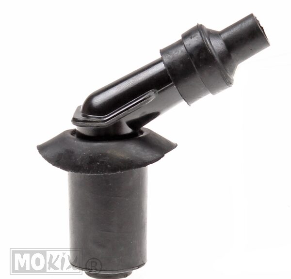 Bougie DOP China 4T GY6 + Rubber Zwart Elec