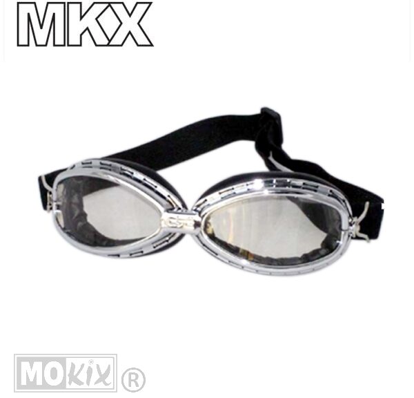 Bril MKX Custom Zwart (Smal)