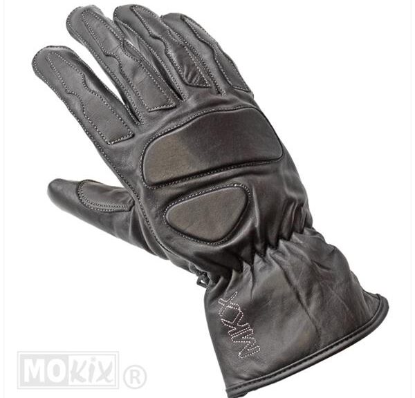 Handschoenen MKX Retro Leer L  Zwart