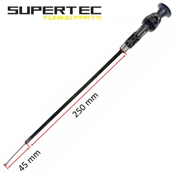 Kabel Choke UNI + Knop Compleet Vast Supertec