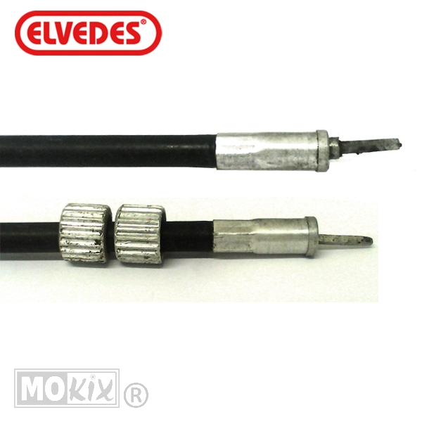 Kabel KM Teller VDO 80cm Zwart Elvedes