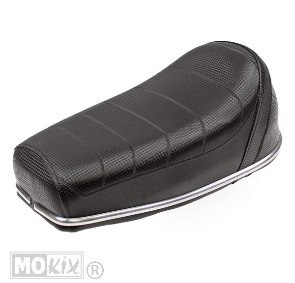 Zadel UNI Buddy Model Klem Carbon/Zwart