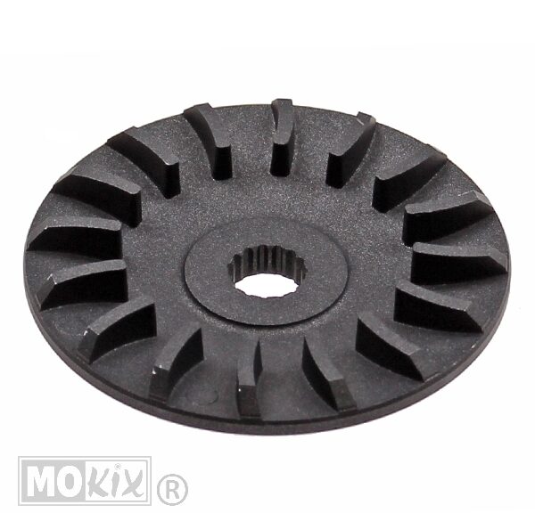 Half Poelie/Koelvin China 2T ALU 16mm Teflon - Supertec