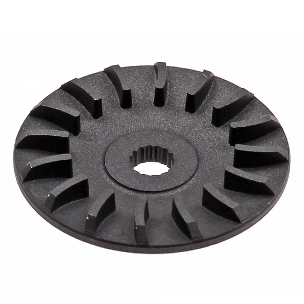 Half Poelie/Koelvin China 2T ALU 16mm Teflon - Supertec