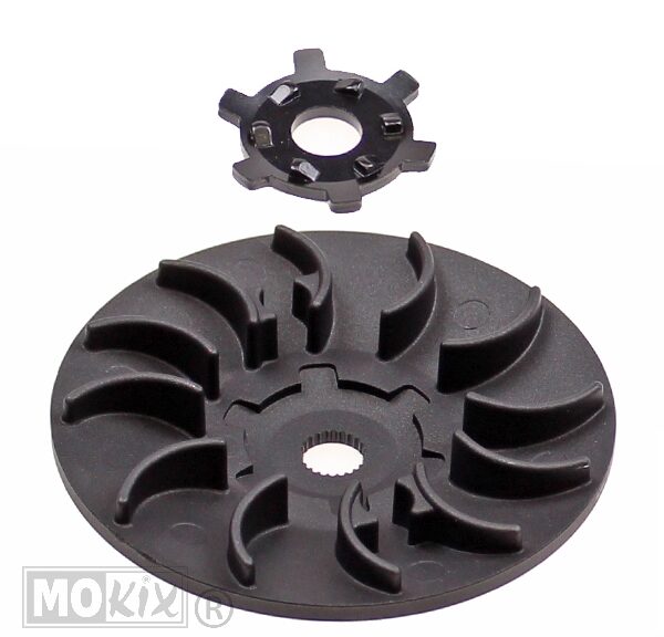 Half Poelie/Koelvin Peugeot NT SPF ALU Teflon - Supertec