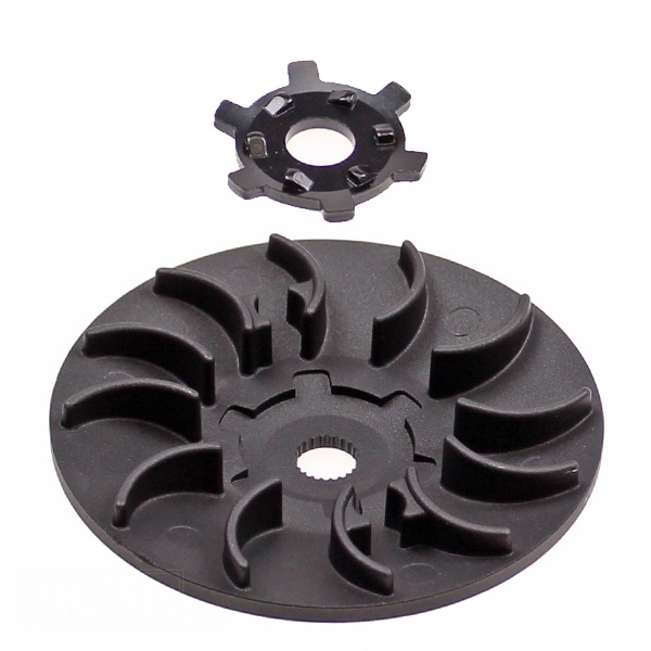 Half Poelie/Koelvin Peugeot NT SPF ALU Teflon - Supertec