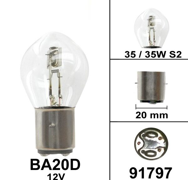 Lamp BA20D 12V 35/35W S2 CE Keur Bollard (1)