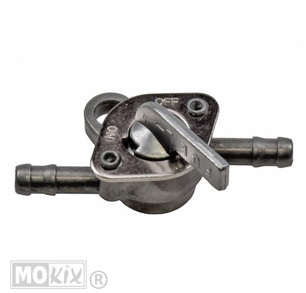 Benzinekraan UNI Tussen Slang 2D 6mm MET OOG ST - Supertec