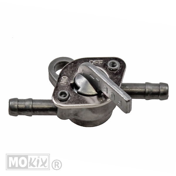 Benzinekraan UNI Tussen Slang 2D 6mm MET OOG ST - Supertec