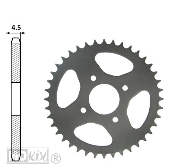 Achtertandwiel SACHS/HER/PRIMA5(415)42.5mm 4g 38t - IGM